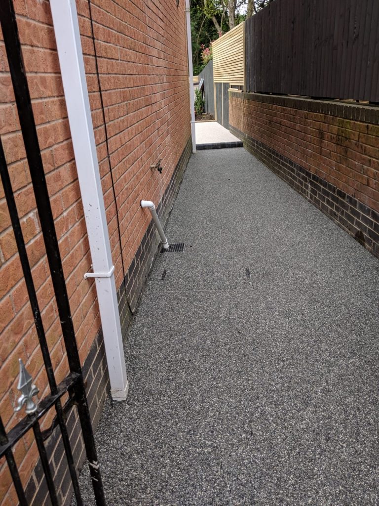 nordic pearl side path with infill inspection cover